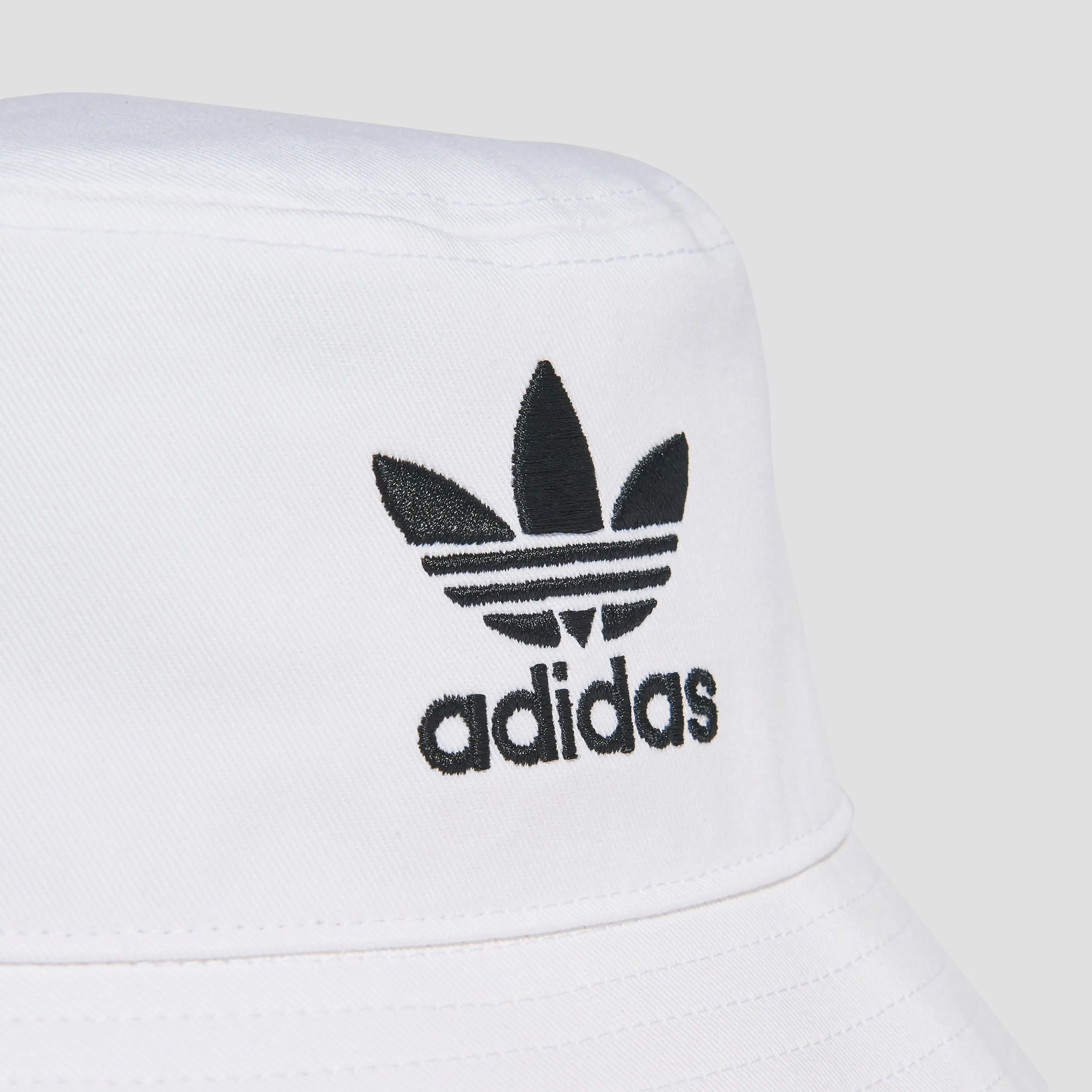 adidas Trefoil Bucket Hat White / Black