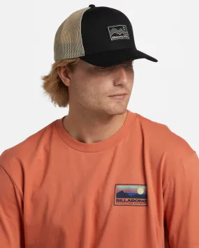 A/Div Walled Trucker Hat - Black