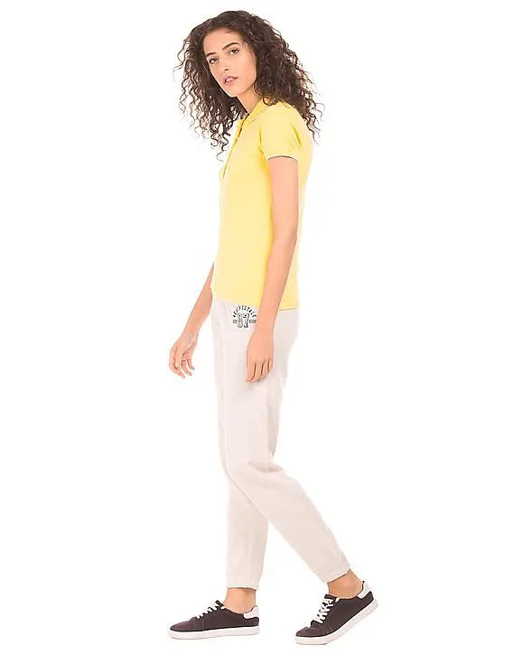Aeropostale Regular Fit Pique Polo Shirt
