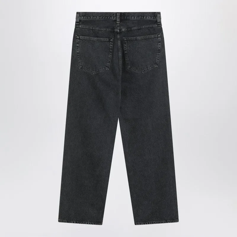 Agolde Gray Jeans In Regenerated Denim