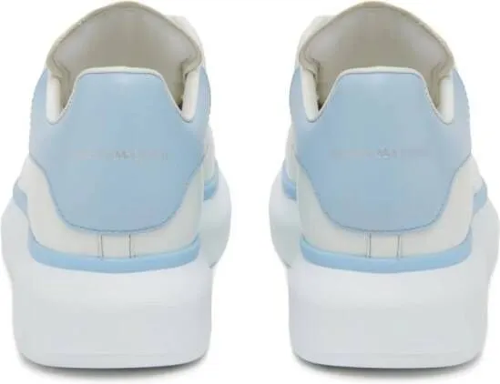 Alexander McQueen Oversized chunky leather sneakers White