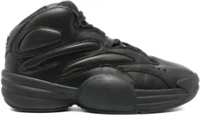 Alexander Wang padded-panel low-top sneakers Black