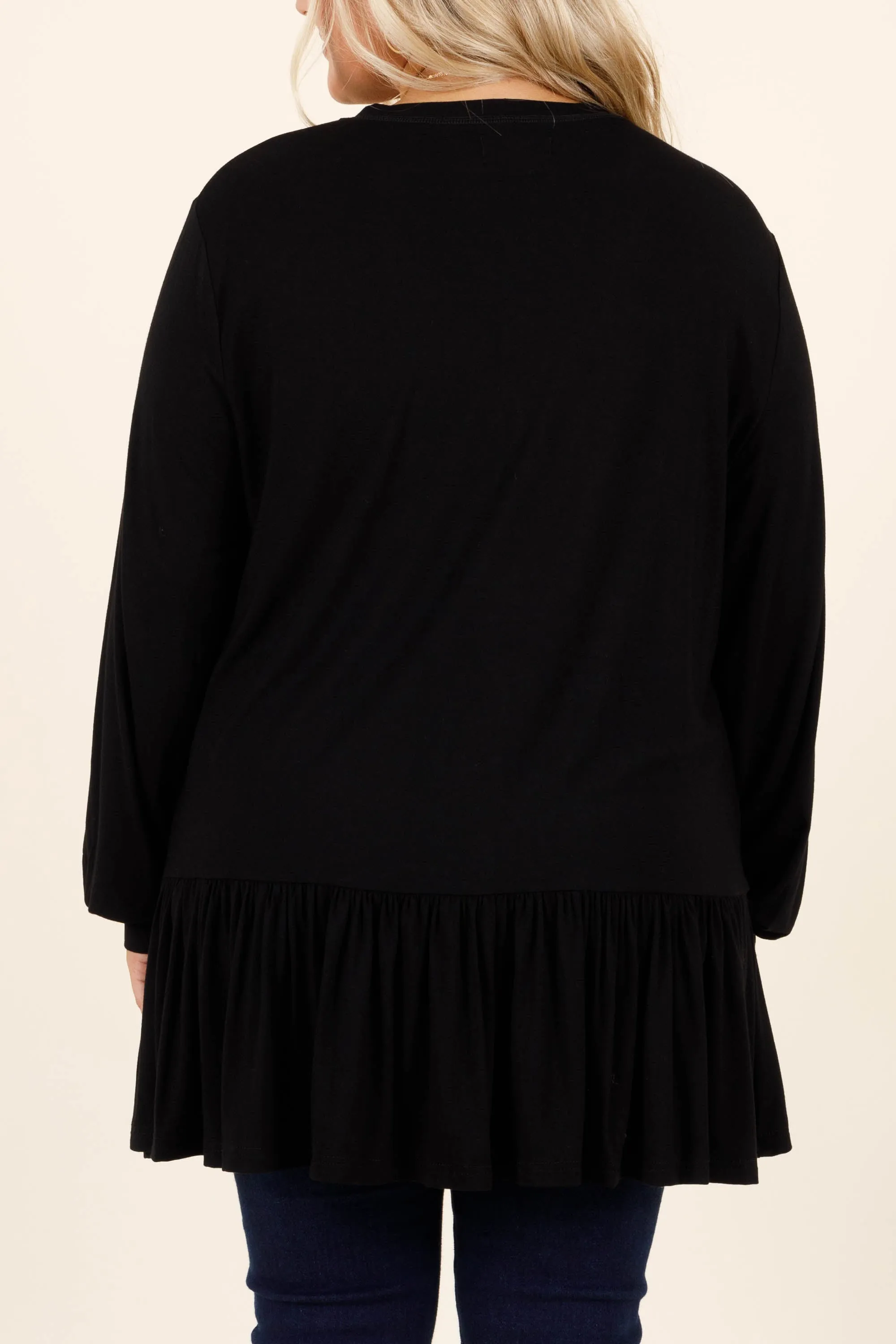 All The Emotions Tunic, Black