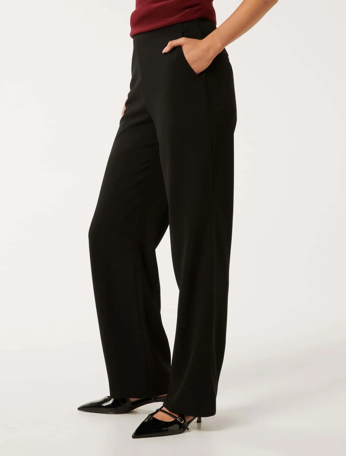 Allegra Wide-Leg Pants