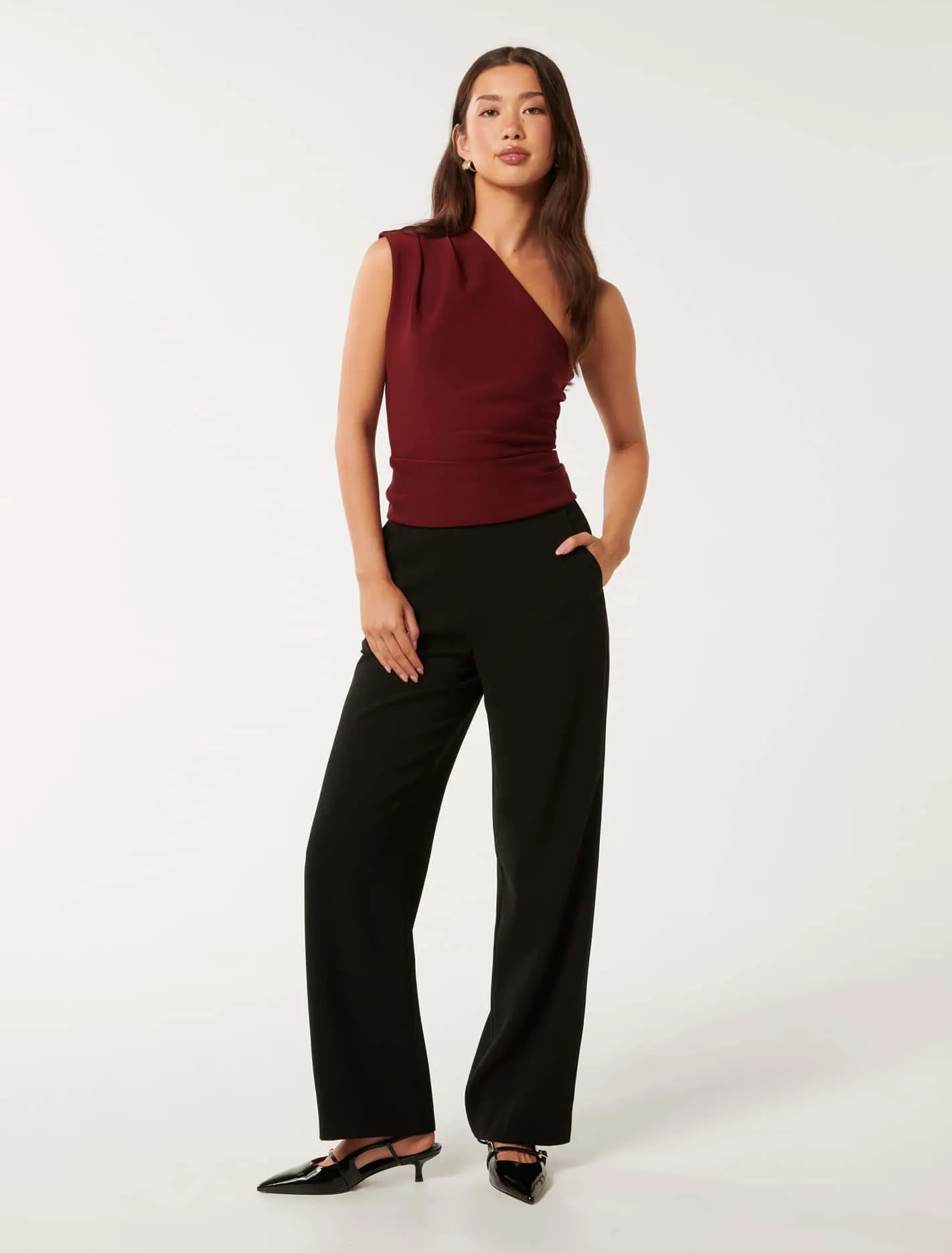 Allegra Wide-Leg Pants