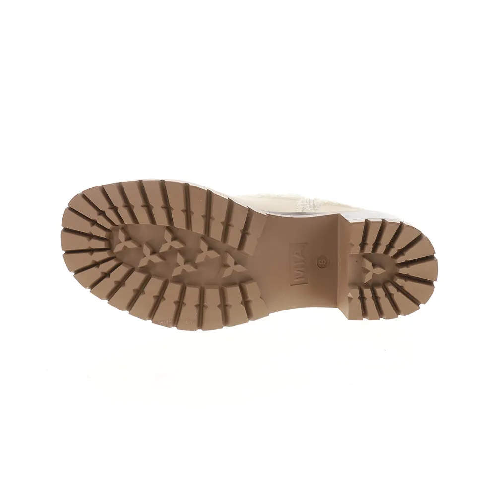 Alpes Round Toe Zippered Boots