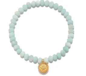 AMAZONITE MANDALA BRACELET