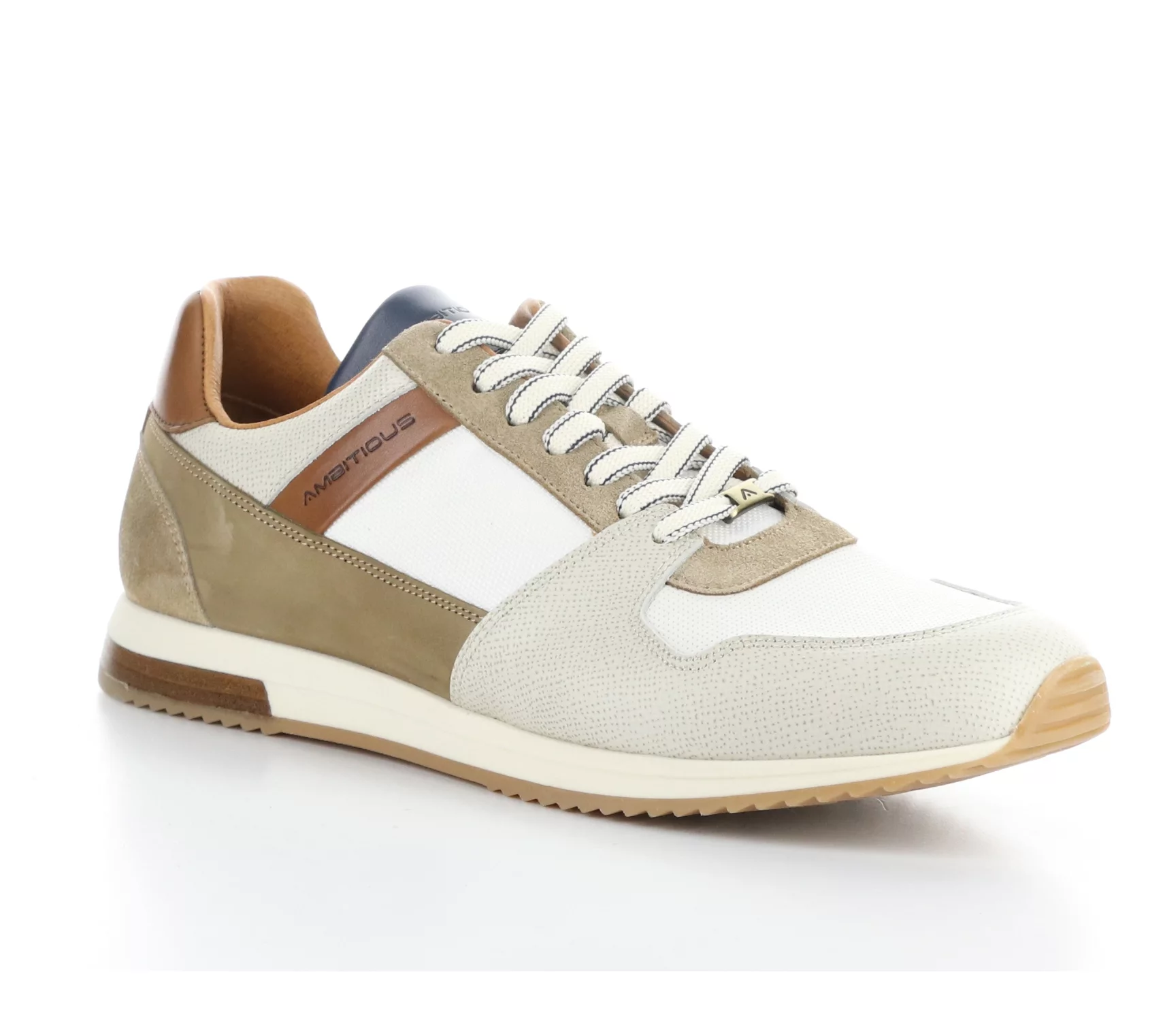 Ambitious Men's Leather Fashion Sneakers - 11240-Le