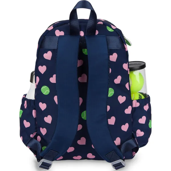 Ame & Lulu Hearts Little Love Tennis Backpack