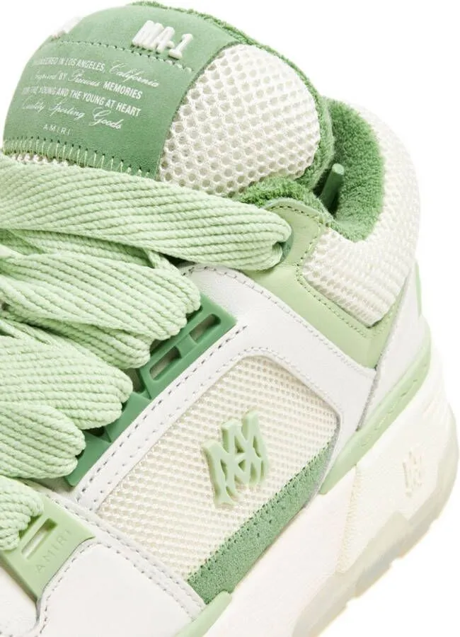 AMIRI MA-1 leather sneakers Green