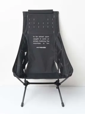 And Wander X Helinox Folding Chair Two - Black