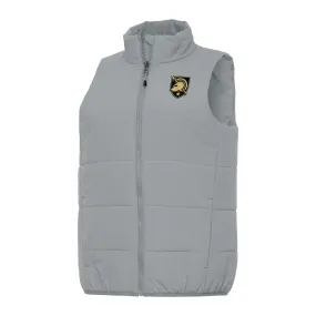 Antigua Army Black Knights Women's Gray Experience Full-Zip Vest