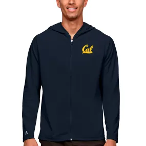 Antigua Cal Bears Navy Legacy Full-Zip Hoodie