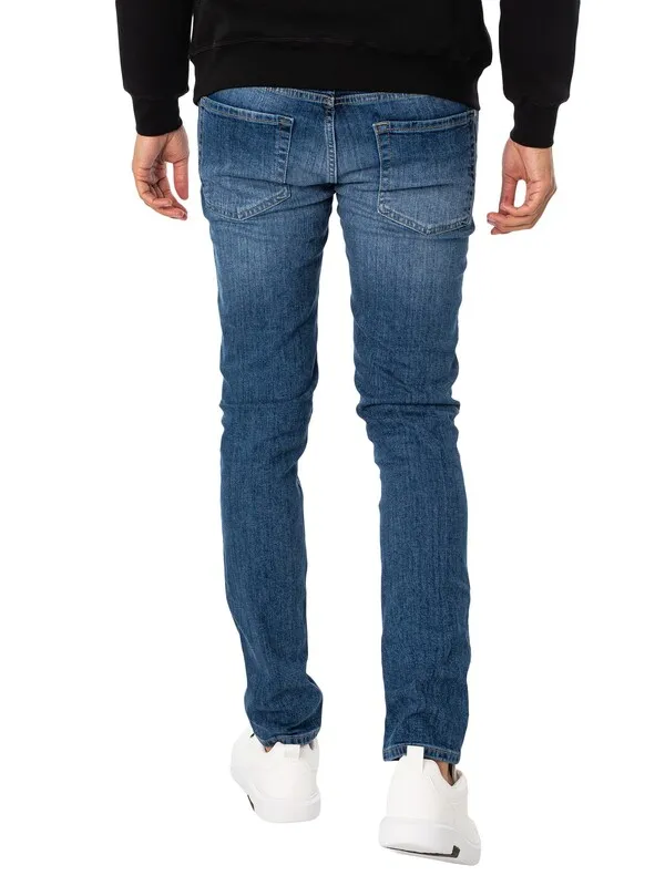 Antony Morato Ozzy Tapered Jeans - Light Blue Denim