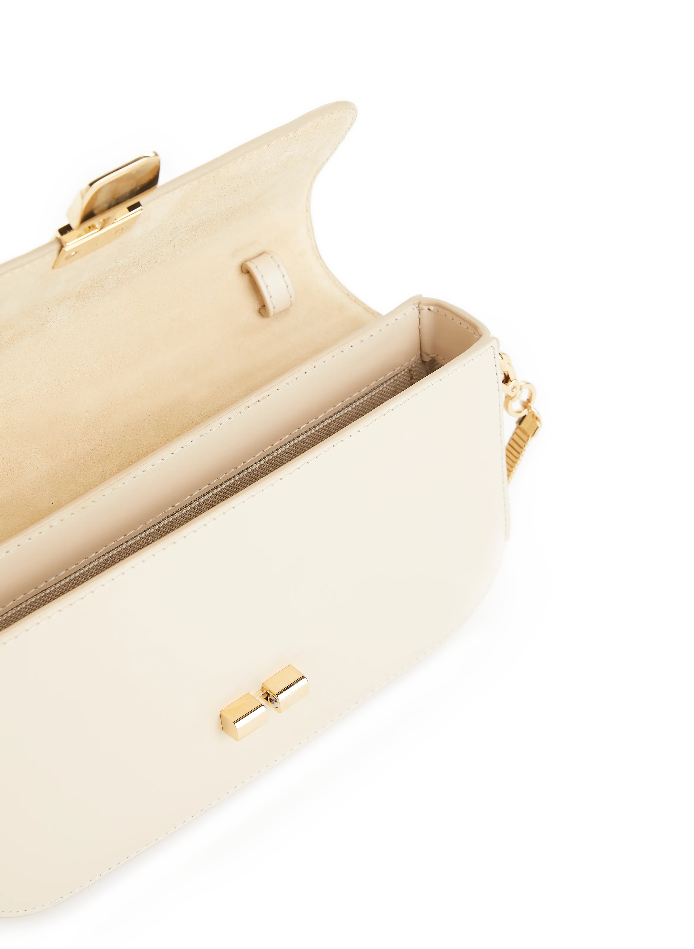 A.P.C.  Grace leather baguette bag - Beige
