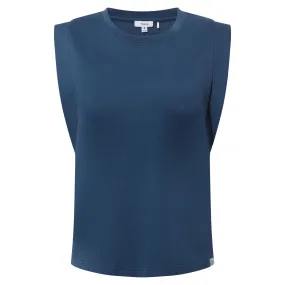 April Womens Vest - Dark Denim