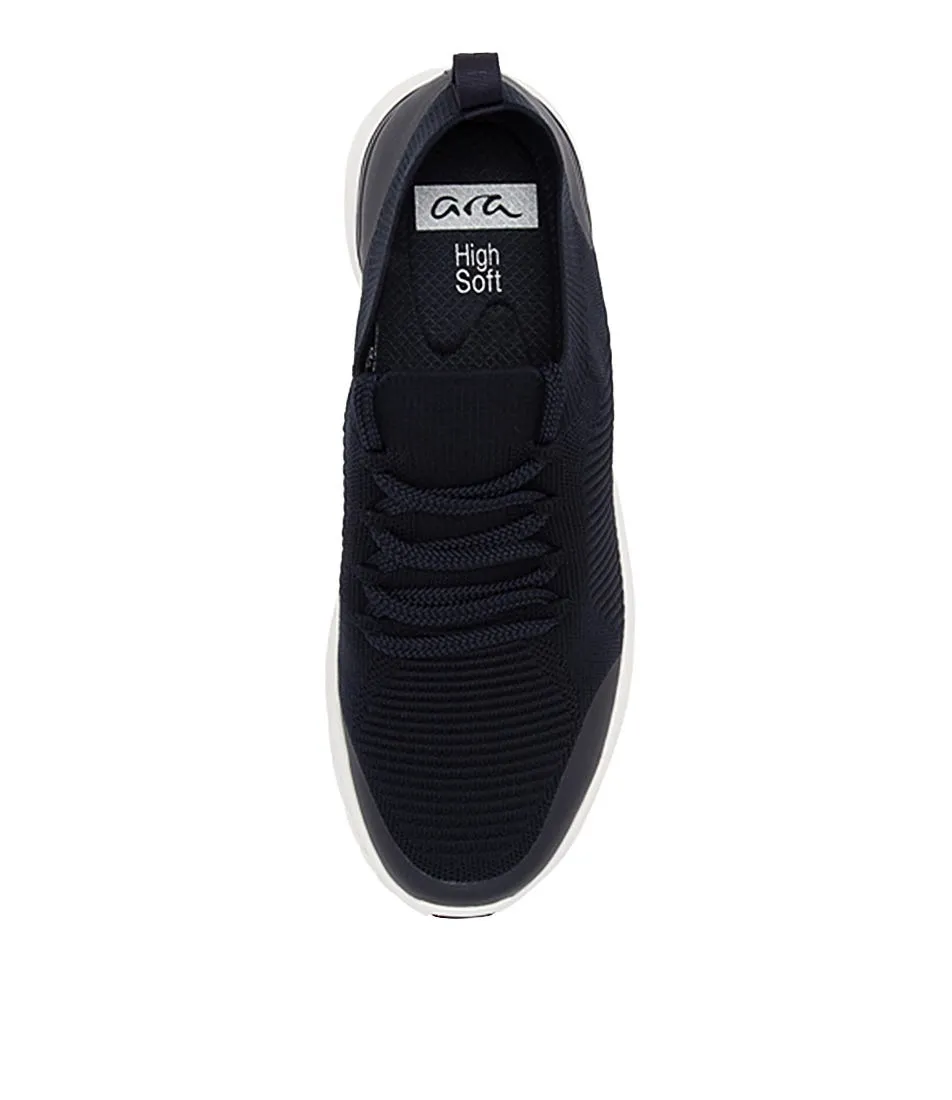 ARA San Diego 97 Navy Knit Sneakers