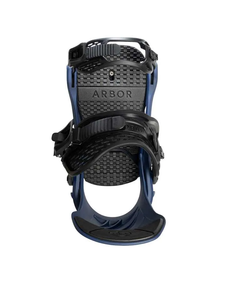 Arbor Spruce Snowboard Binding Midnight Blue 2023 | Snowboard Bindings Mens | Snow Skiers Warehouse