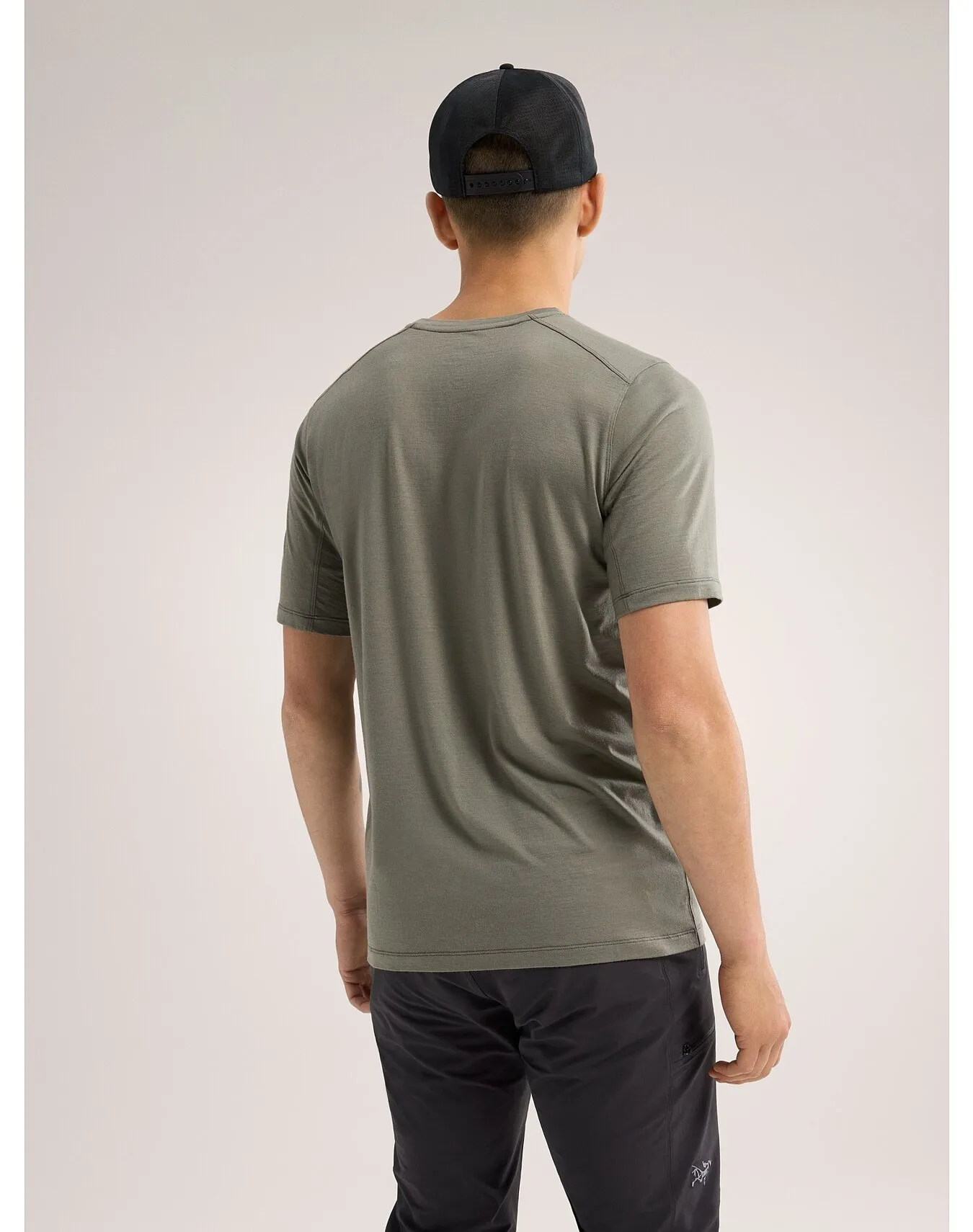 ARC'TERYX  |Crew Neck Wool Plain Short Sleeves Logo Outdoor
