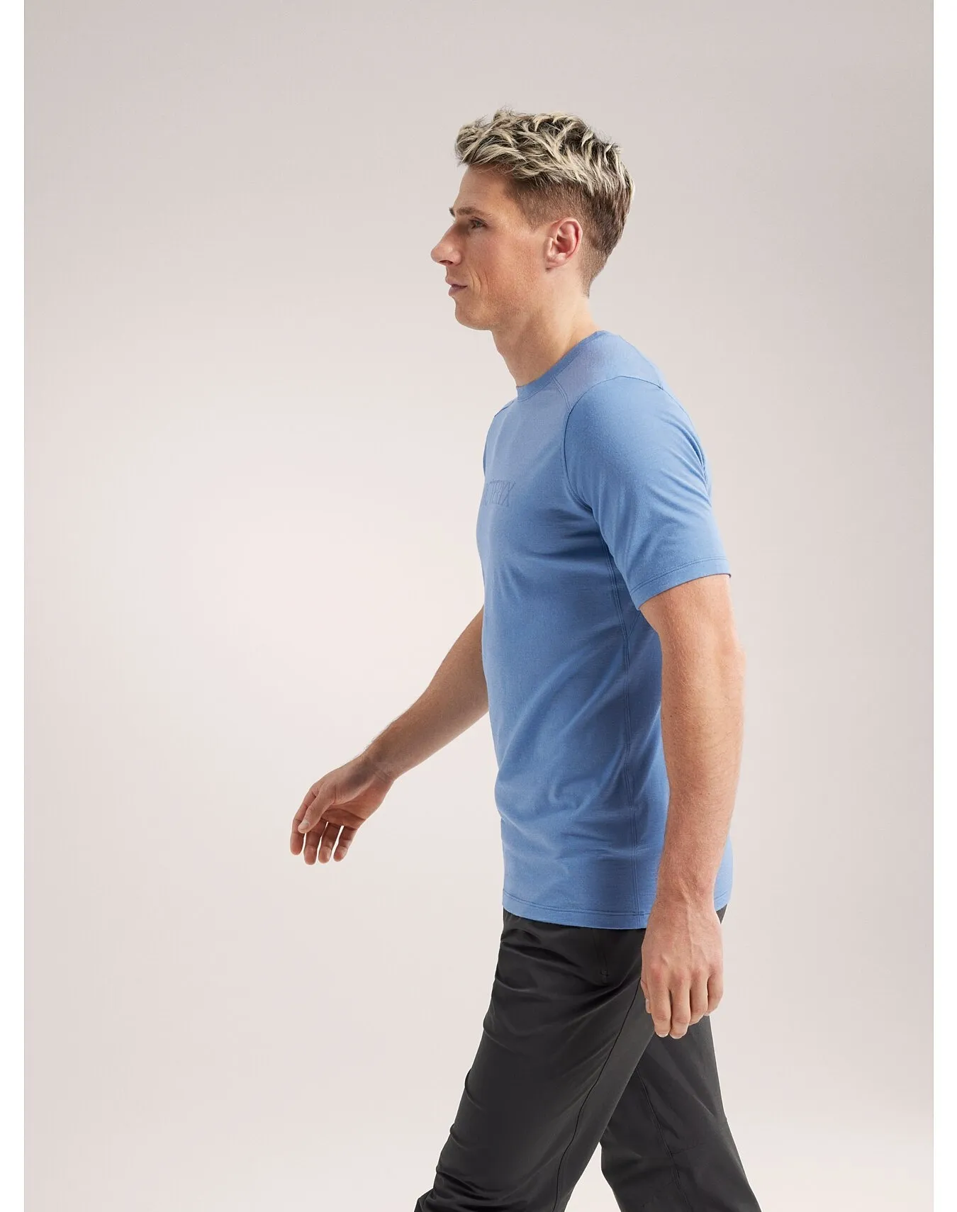 ARC'TERYX  |Crew Neck Wool Plain Short Sleeves Logo Outdoor