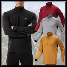 ARC'TERYX  |Wool Long Sleeves Plain Long Sleeve T-shirt Logo Outdoor