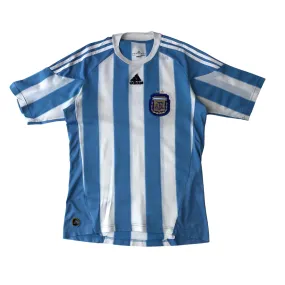 Argentina 2010 Original Adidas Home Football Shirt Medium