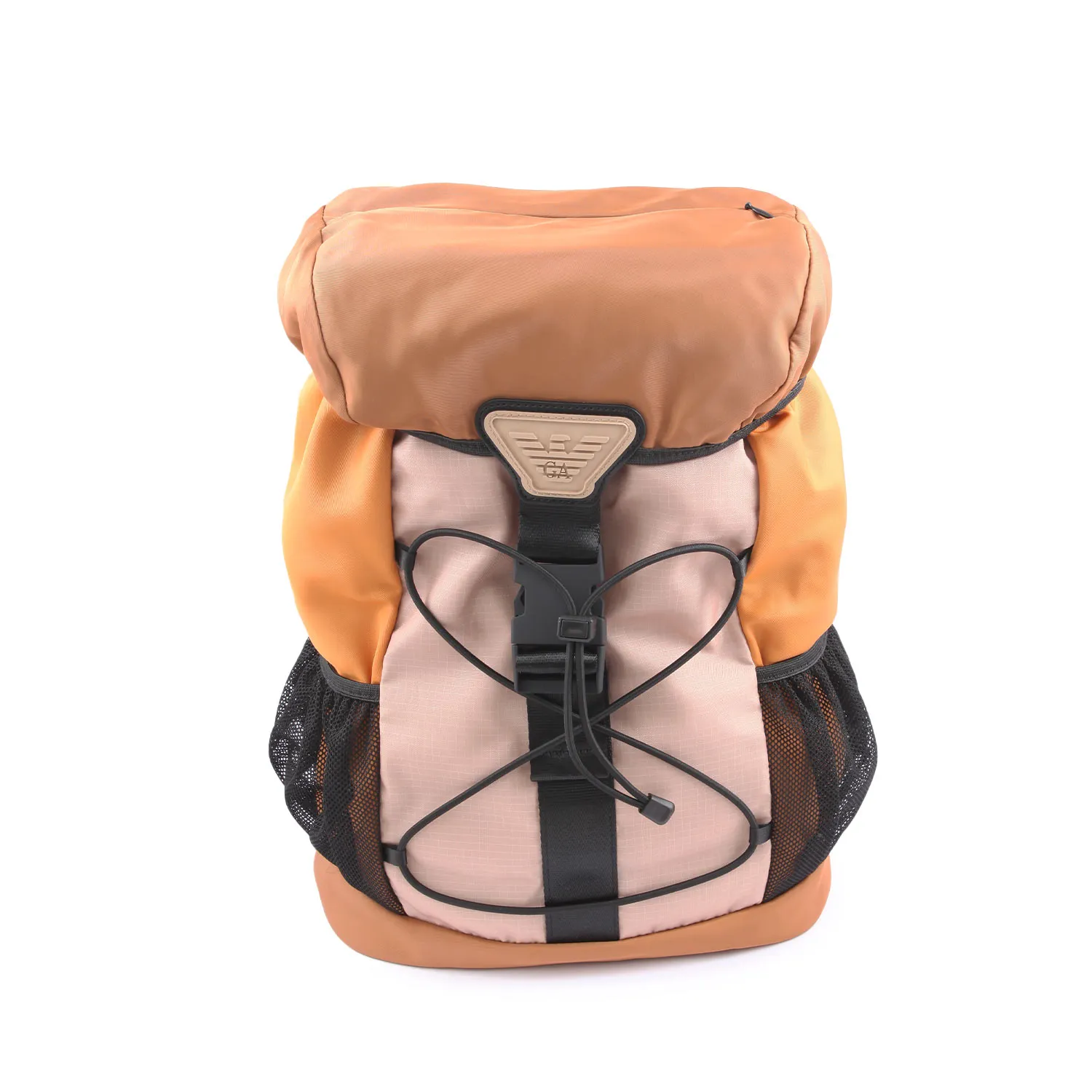 Armani Junior Beige, Camel And Brown Armani Trekking Backpack