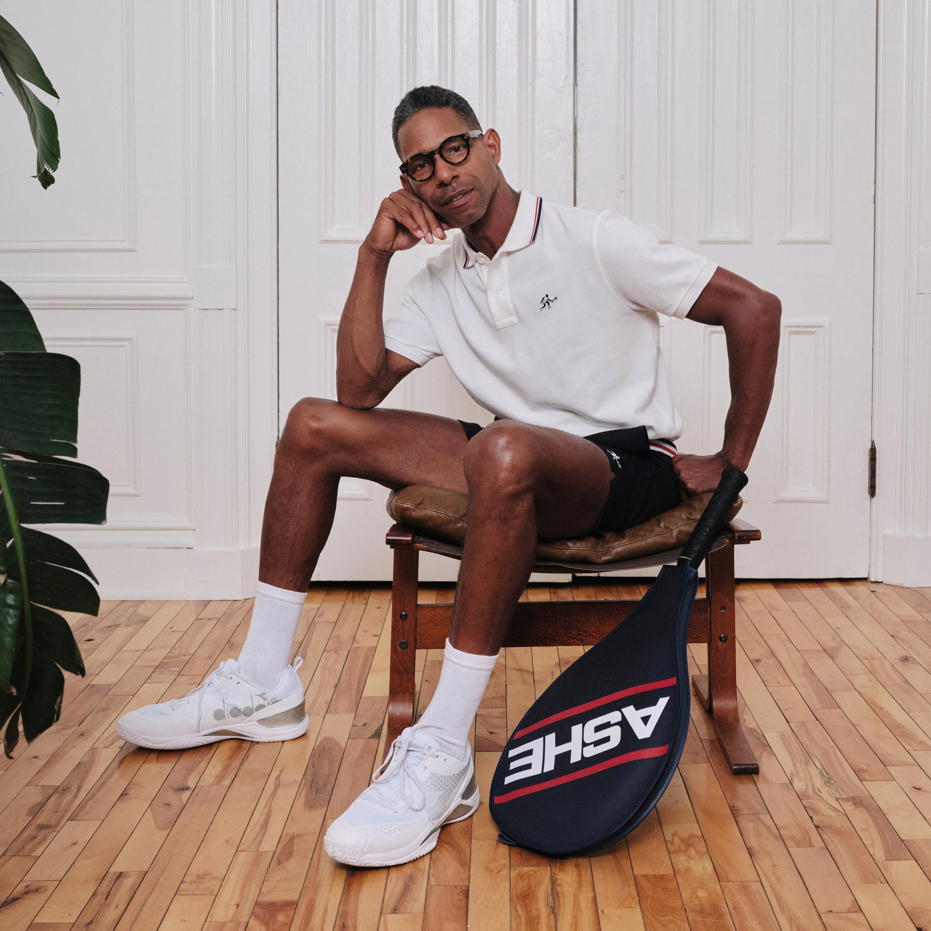 Arthur Ashe Tipped Icon Polo