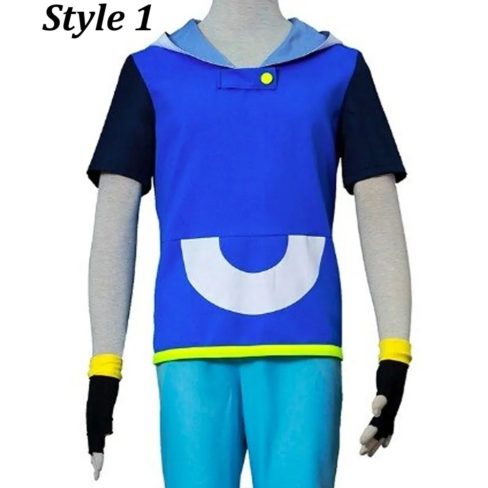 Ash Ketchum Pokemon Cotton Blue Vest