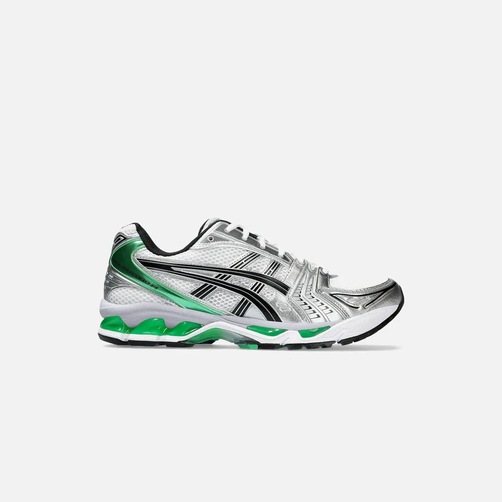 Asics Gel-Kayano 14 - White / Malachite Green