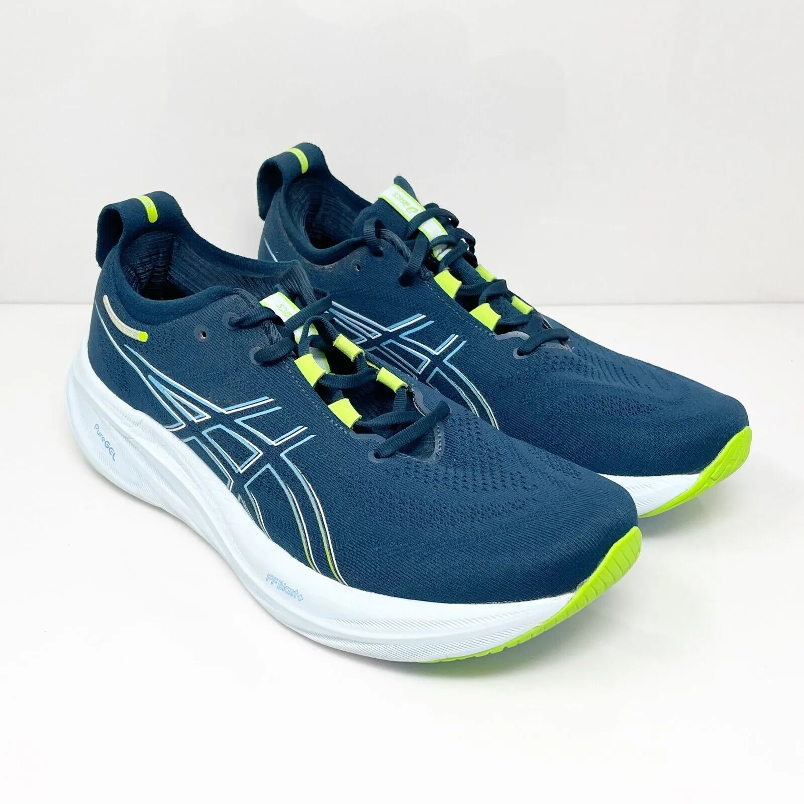 Asics Mens Gel Nimbus 26 1011B794 Blue Running Shoes Sneakers Size 11