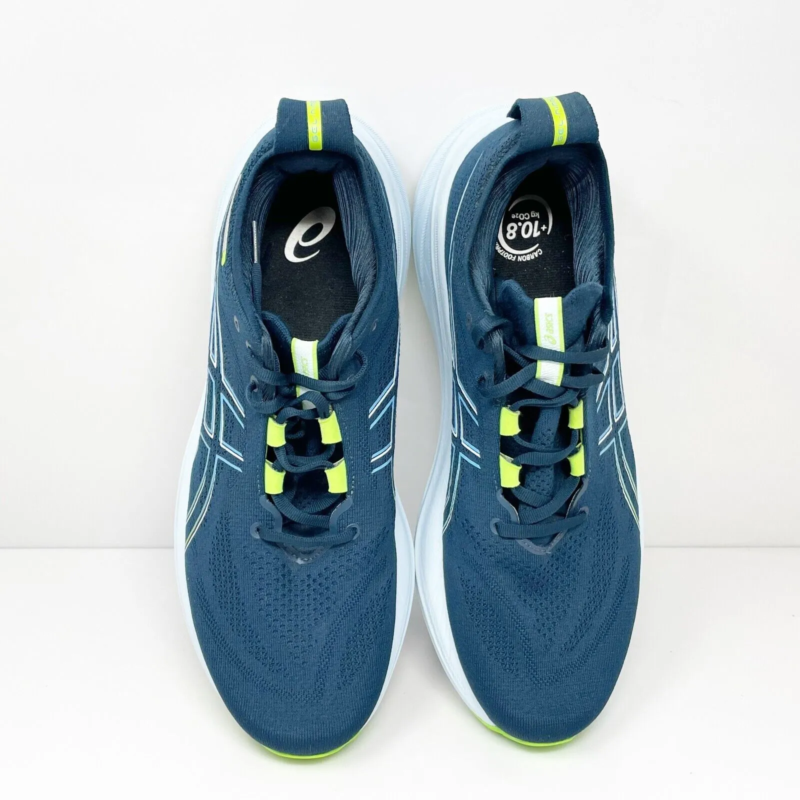 Asics Mens Gel Nimbus 26 1011B794 Blue Running Shoes Sneakers Size 11