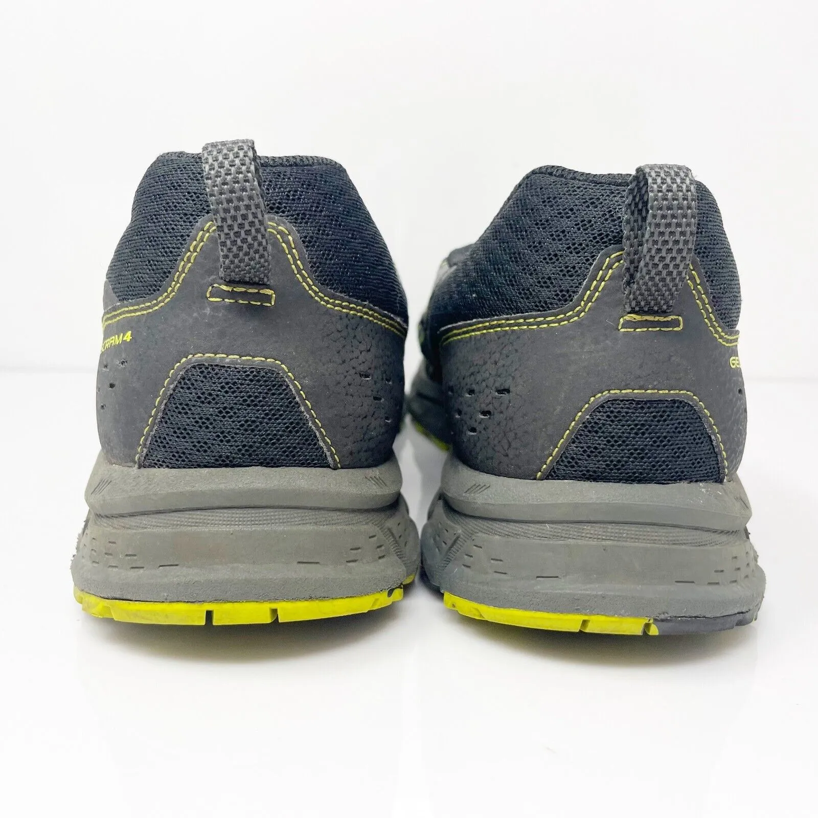 Asics Mens Gel Scram 4 1011A557 Black Running Shoes Sneakers Size 12