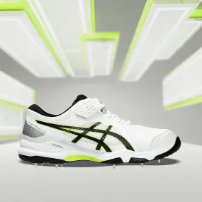 Asics Speed Menace FF Cricket Shoes (White/Black)