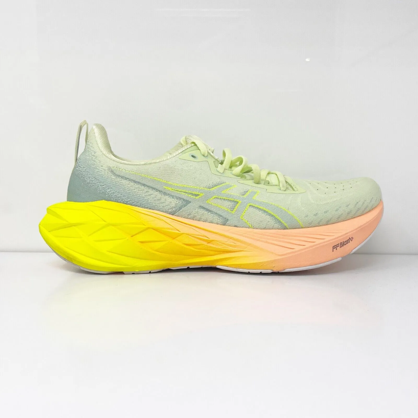 Asics Womens Novablast 4 1012B751 Green Running Shoes Sneakers Size 10.5