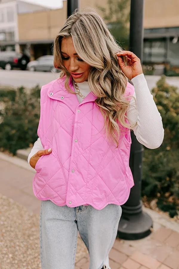 Aspen Plans Quilted Vest