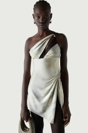 Asymmetric Mini Dress