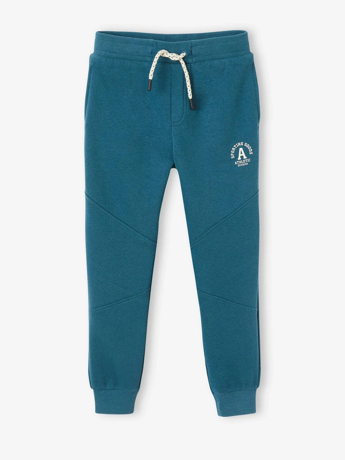 Athletic Joggers in Fleece for Boys - royal blue