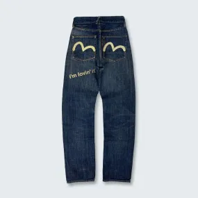 Authentic Vintage Evisu x McDonald's Jeans (25")