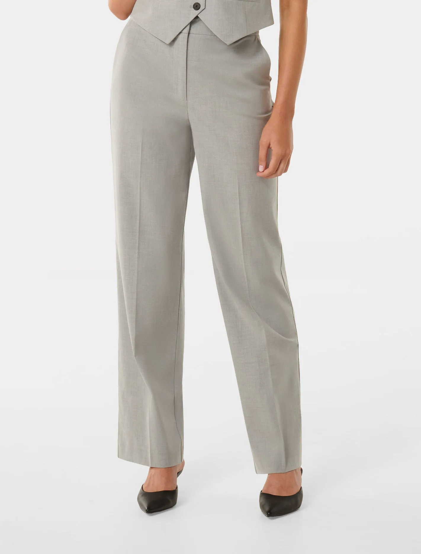 Ava Straight-Leg Pants