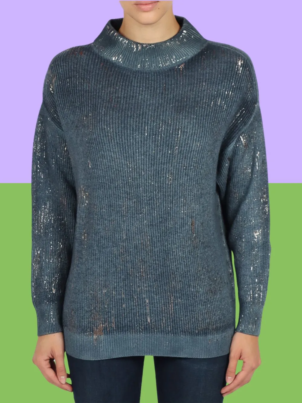 AVANT TOI cashmere crater neck knitwear 