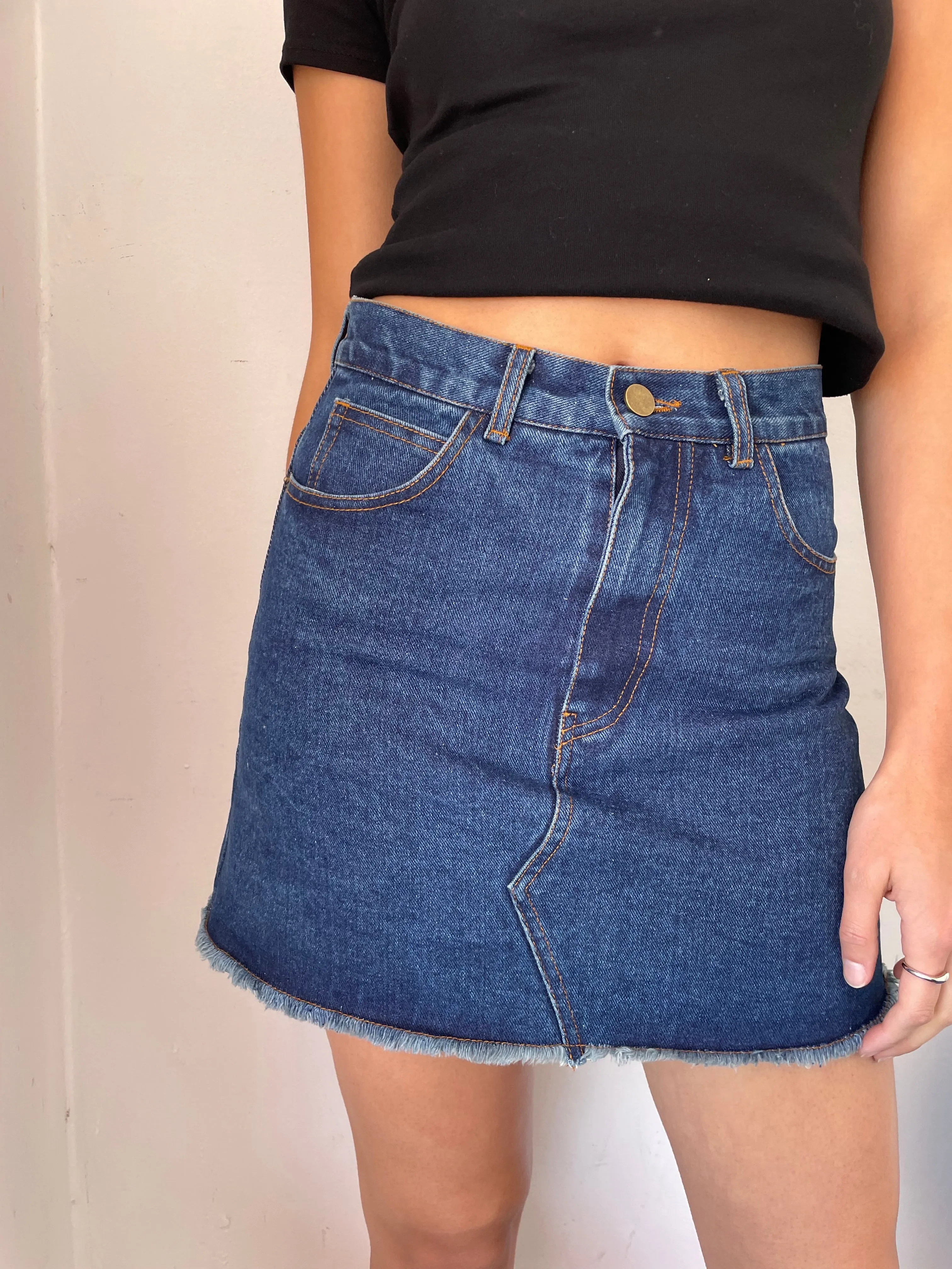 Azalia  Brooke Denim Skirt