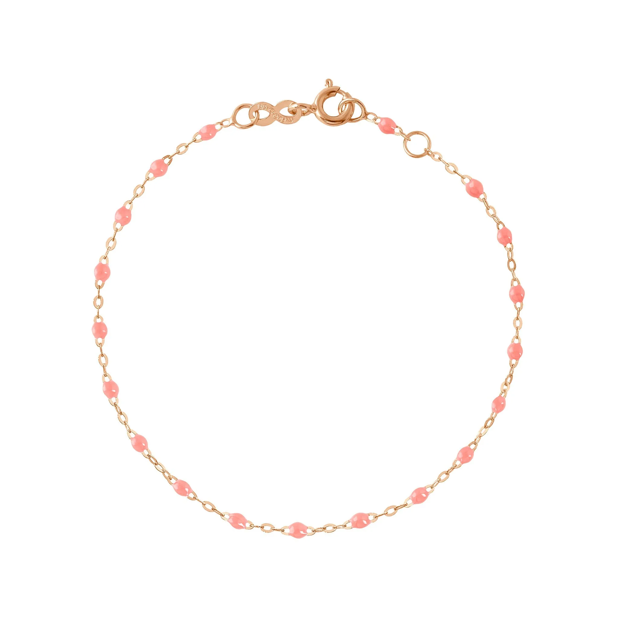 Baby Classic Gigi Fuchsia bracelet, Rose Gold, 5.1