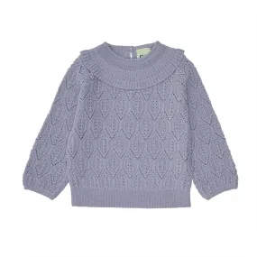 Baby Pointelle Sweater - Lavender *