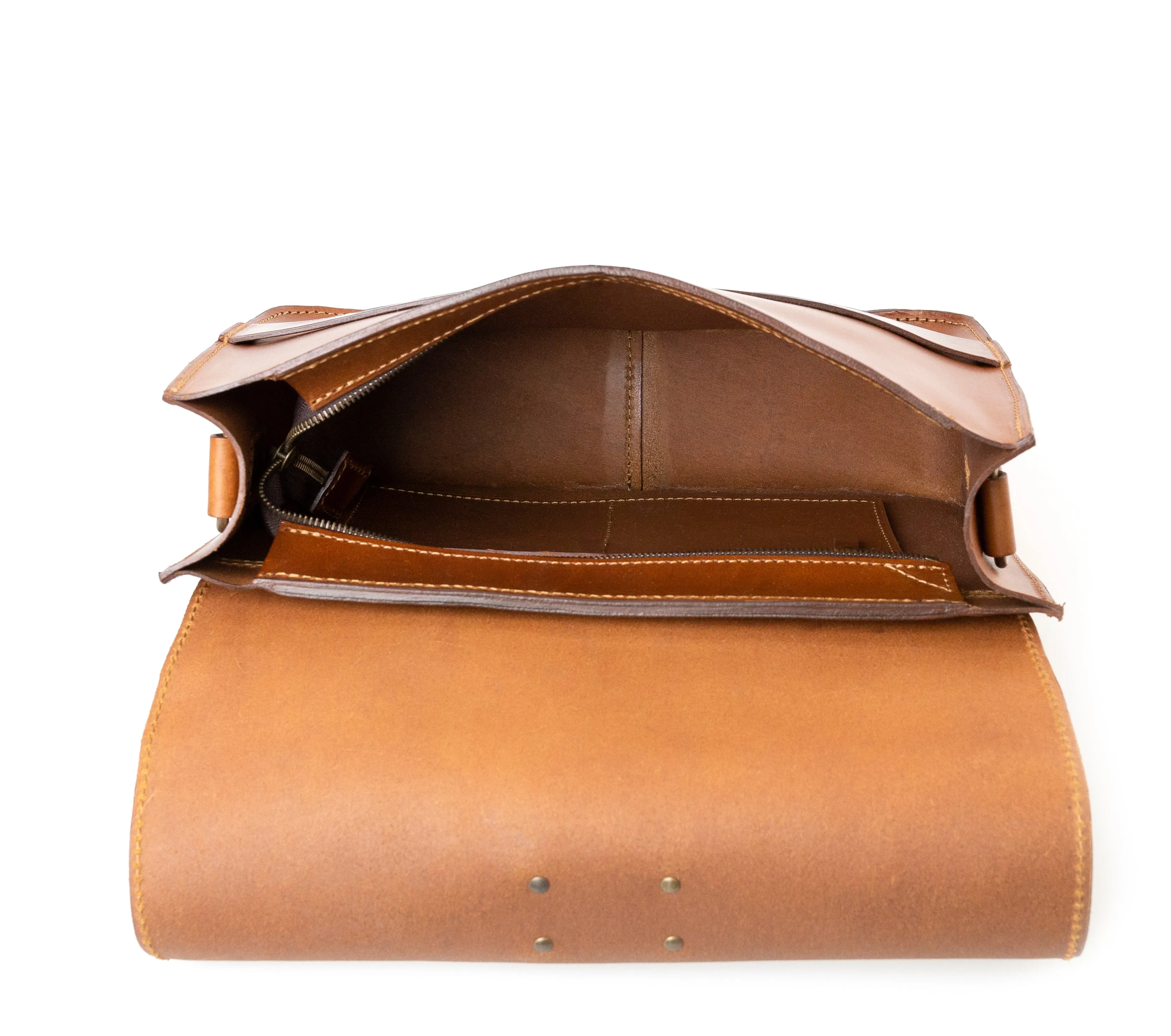 Bag Mod 160 Cuoio Havana