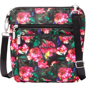 Baggallini Modern Pocket Crossbody Fuchsia Rose Nylon