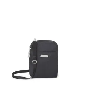 Baggallini Take Two RFID Bryant Crossbody in Black