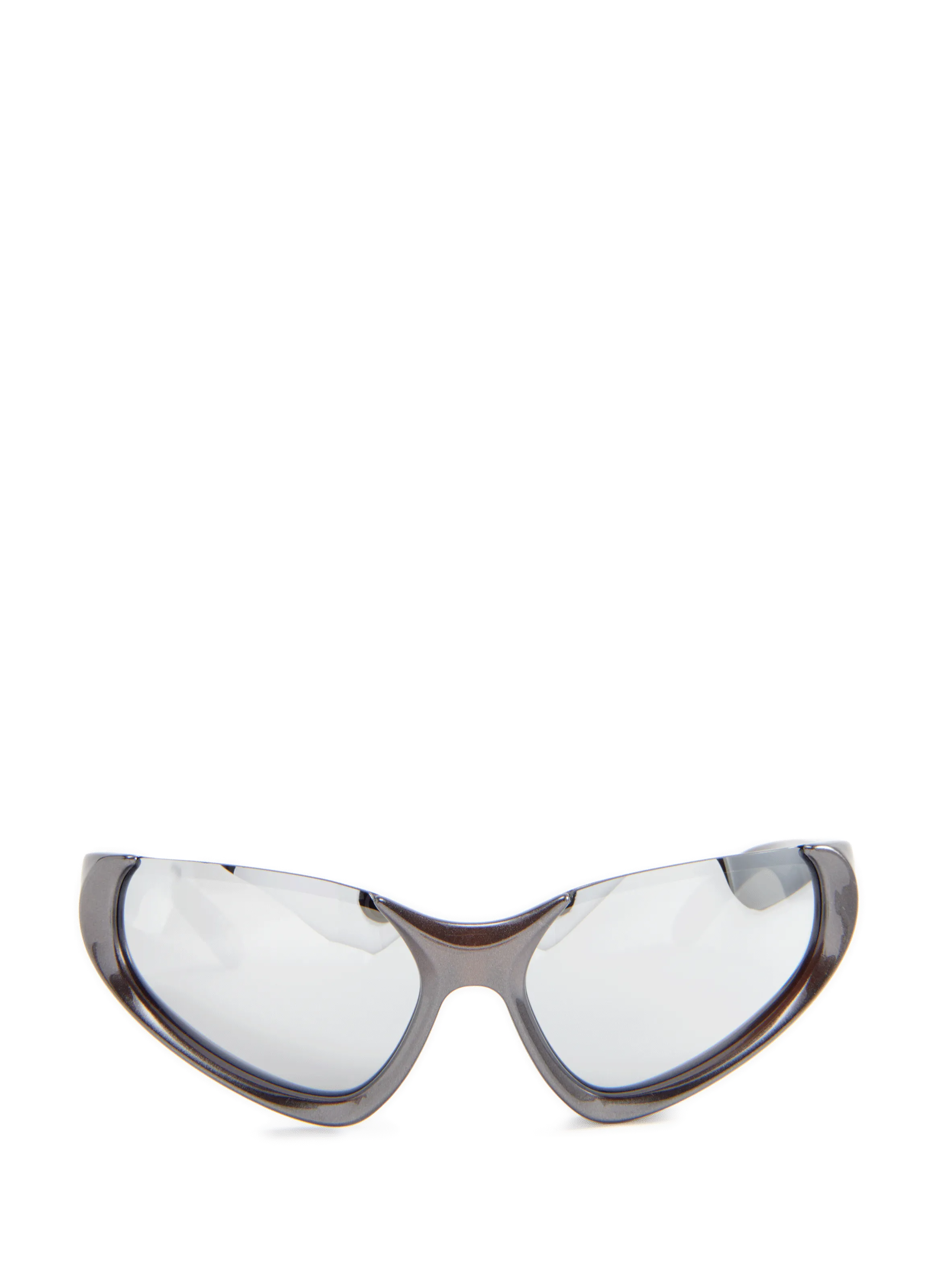 BALENCIAGA  Oval sunglasses - Black