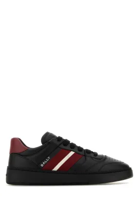 Bally Black Leather Rebby Sneakers