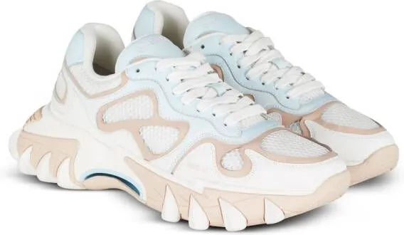 Balmain B-East leather sneakers White
